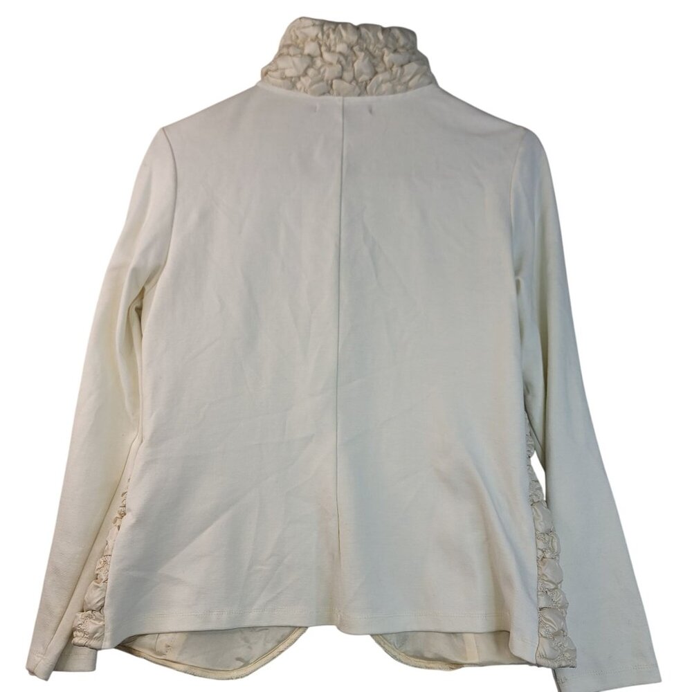 Robert Kitchen Quilted Puffer Jacket Medium Textu… - image 7